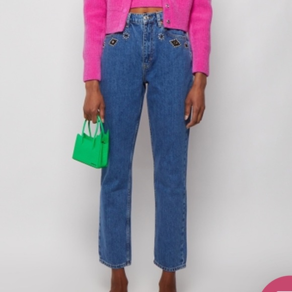RE/DONE crystal jeans NWT
